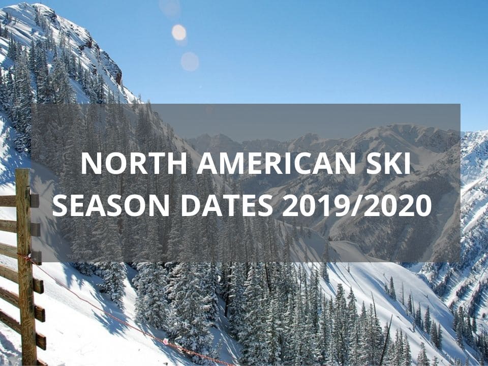 Canada-and-USA-ski-season-dates-2019/2020