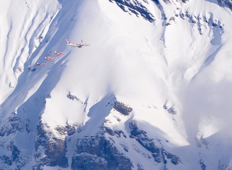 Skiing in Wengen