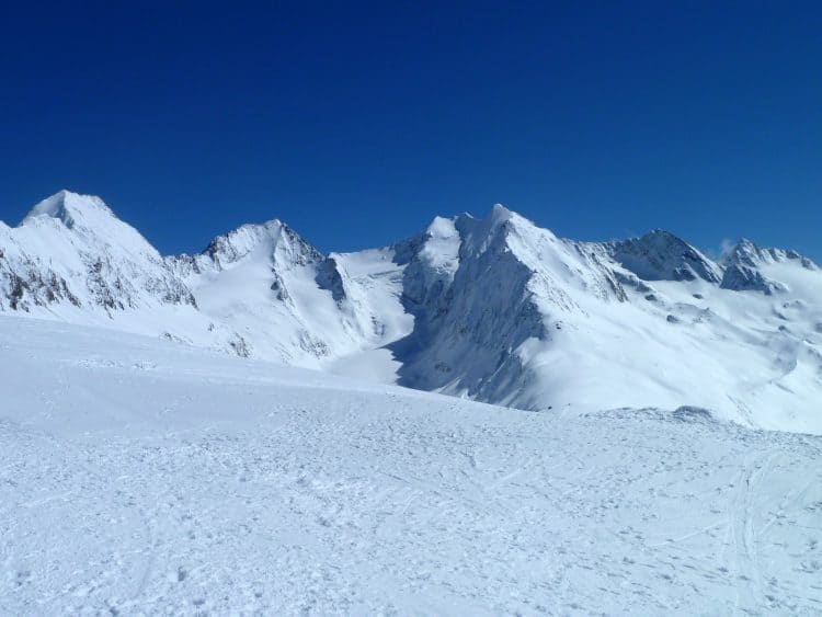 Skiing in Obergurgl