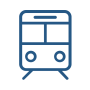 train arrival logo