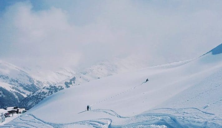 Skiing in St Anton