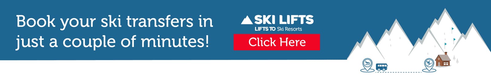 Book your ski transfers in just a couple of minutes - airport transfers offered by Ski Lifts