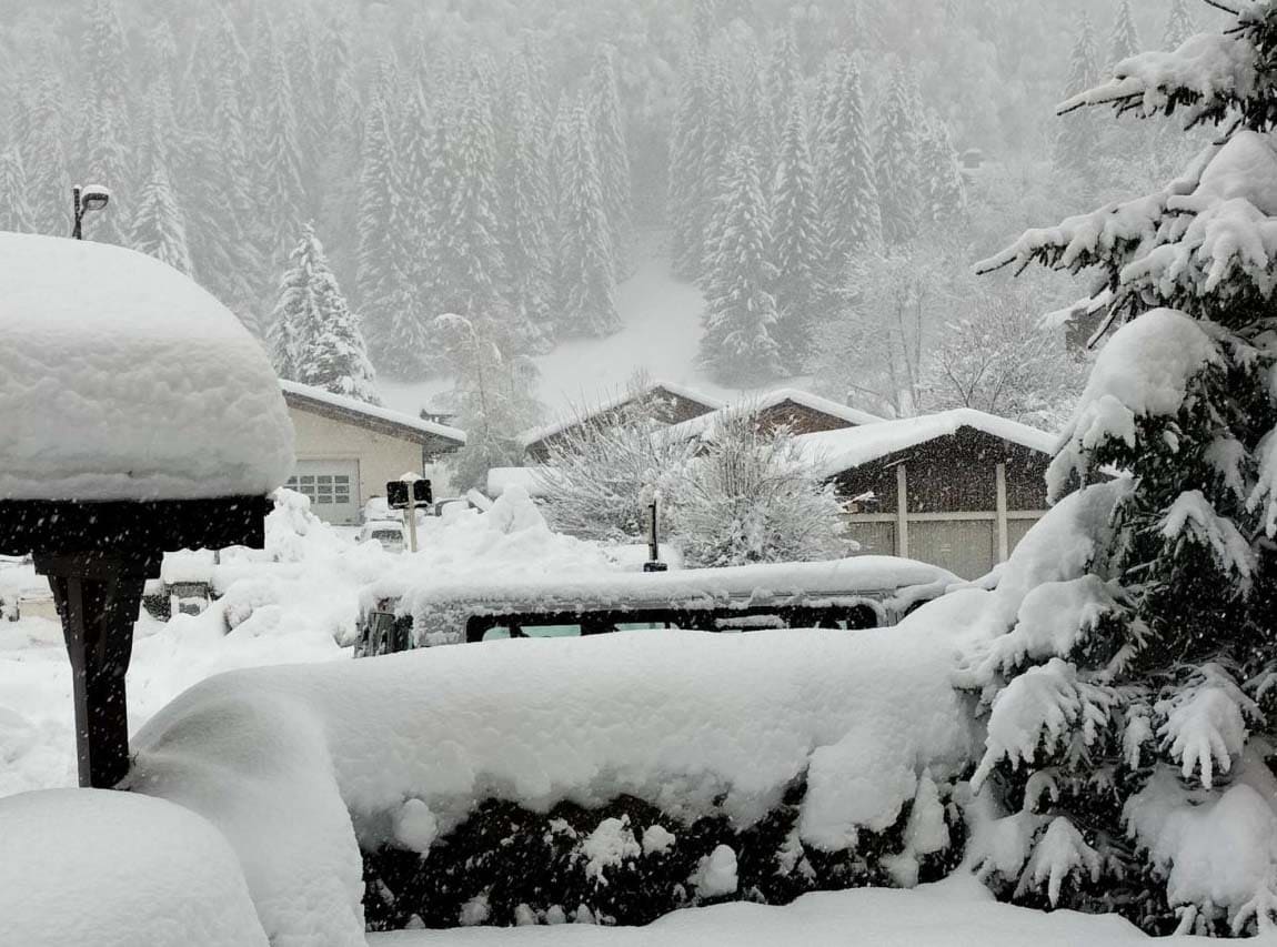 Morzine in December