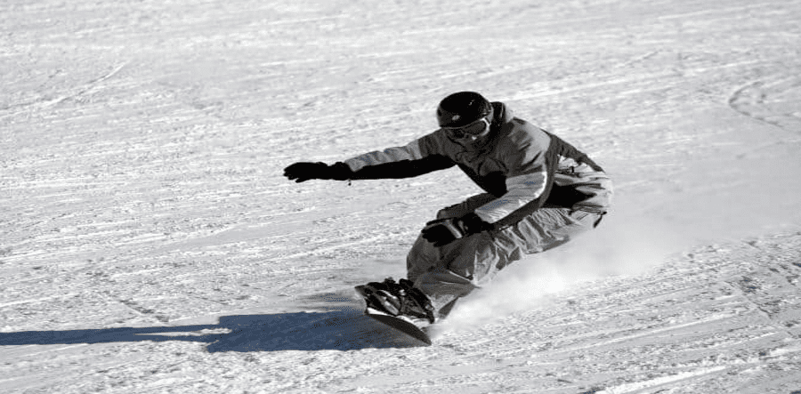 snowboarding