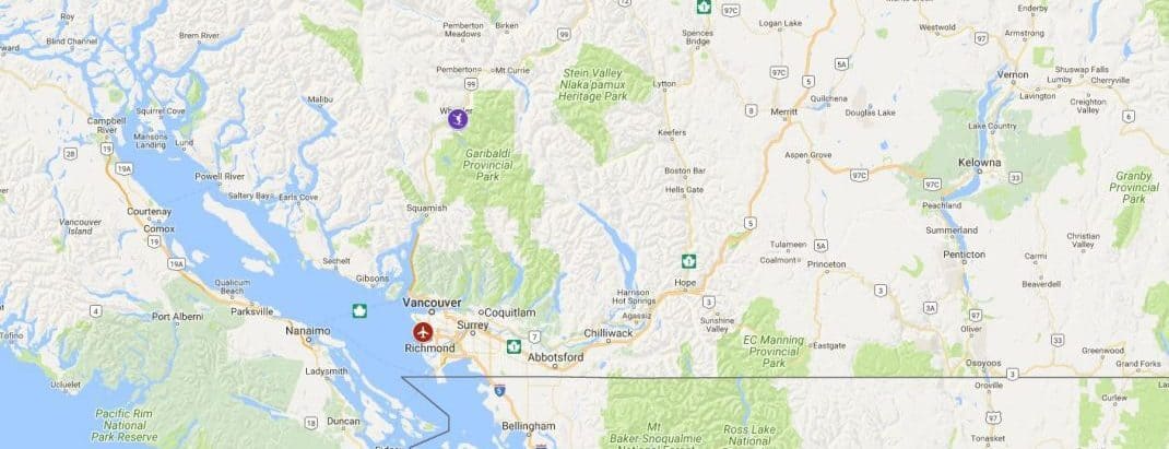 Vancouver to Whistler Transfers