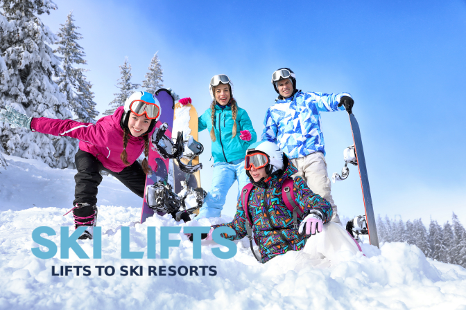 Car Free Family Ski Resorts
