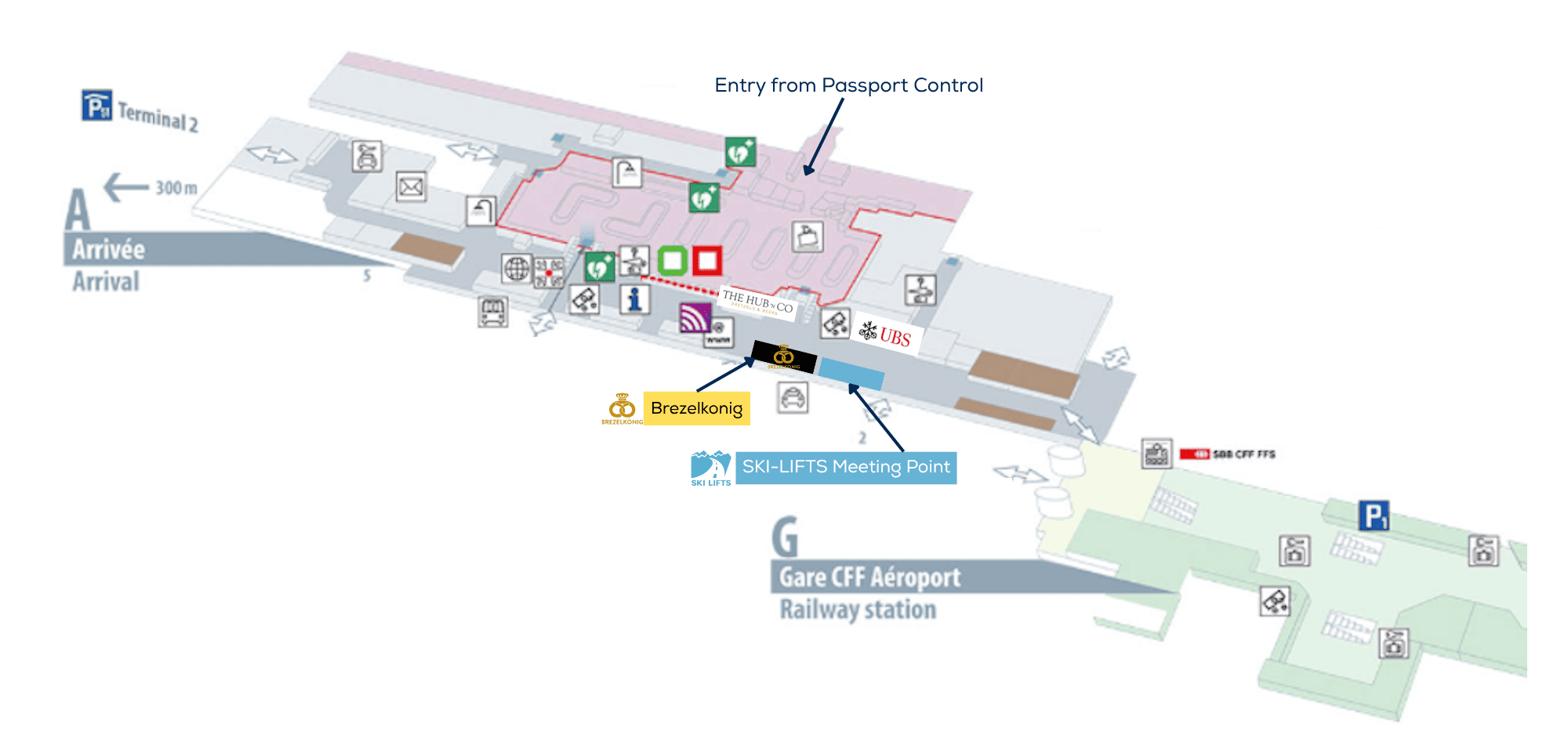 Ski-Lifts Geneva Airport Meeting Point