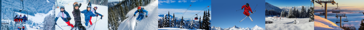 Global ski destinations including Japan, Canada and USA