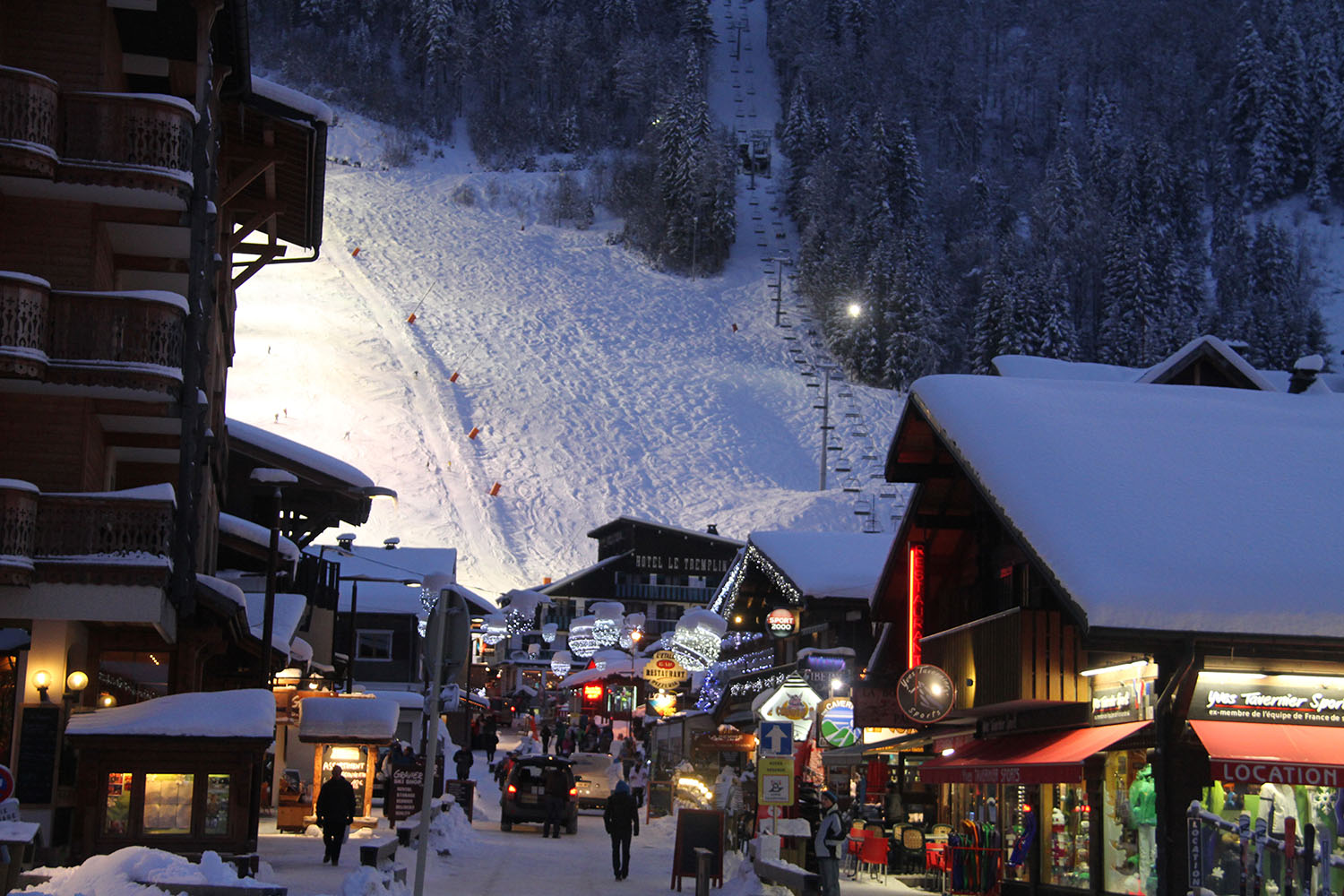 Morzine Bars and Restaurants SkiLifts